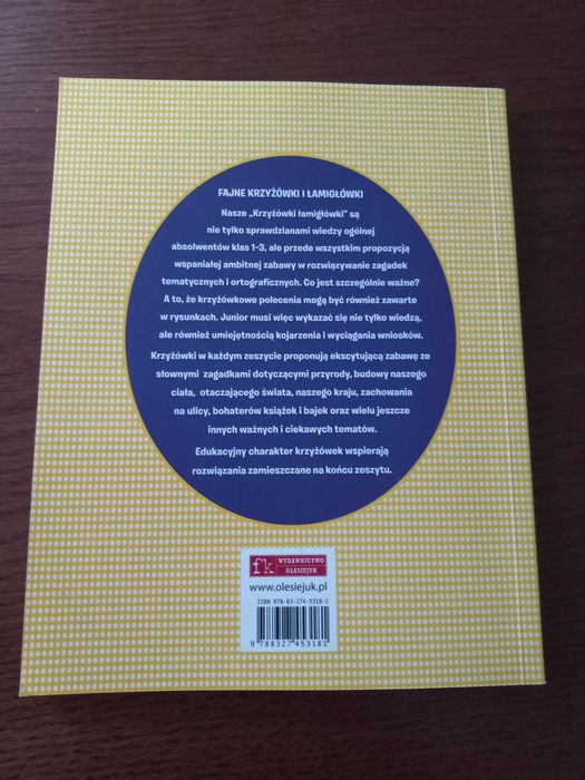 Fajne krzyżówki łamigłówki