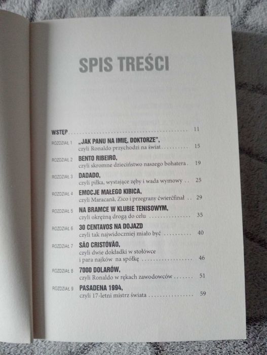 Ronaldo książka piłkarska