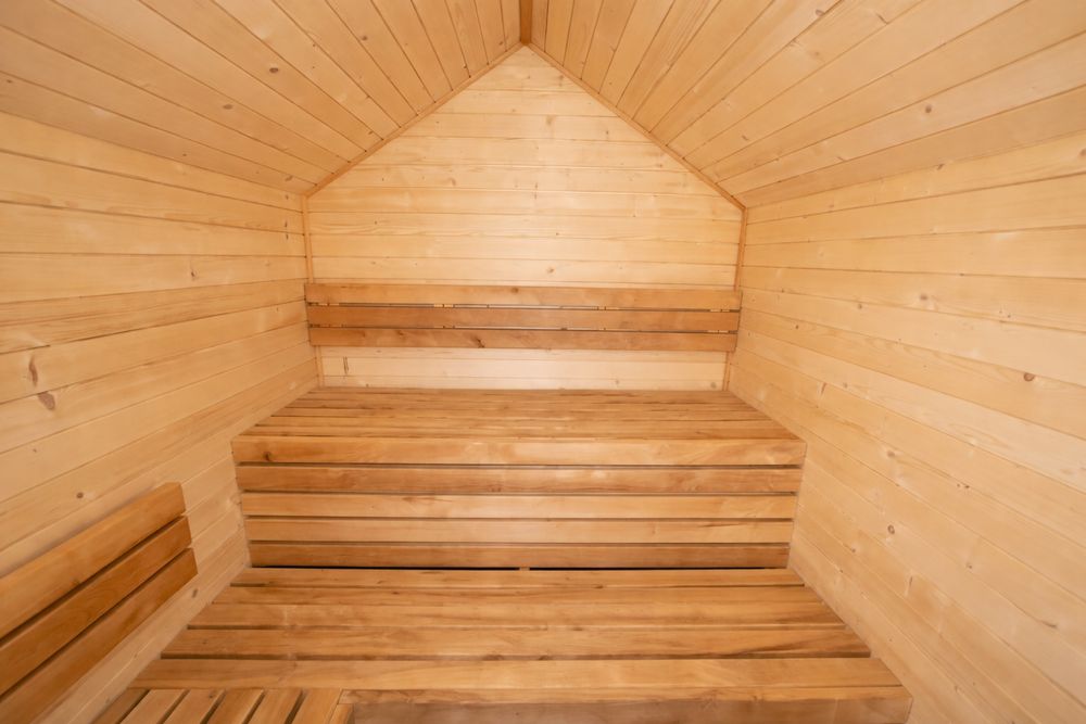 Sauna stodoła, sauna drewniana, nowoczesna sauna
