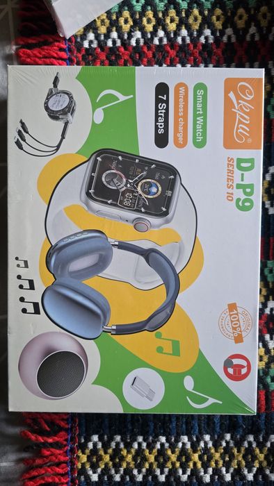 Conjunto caixa SmartWatch