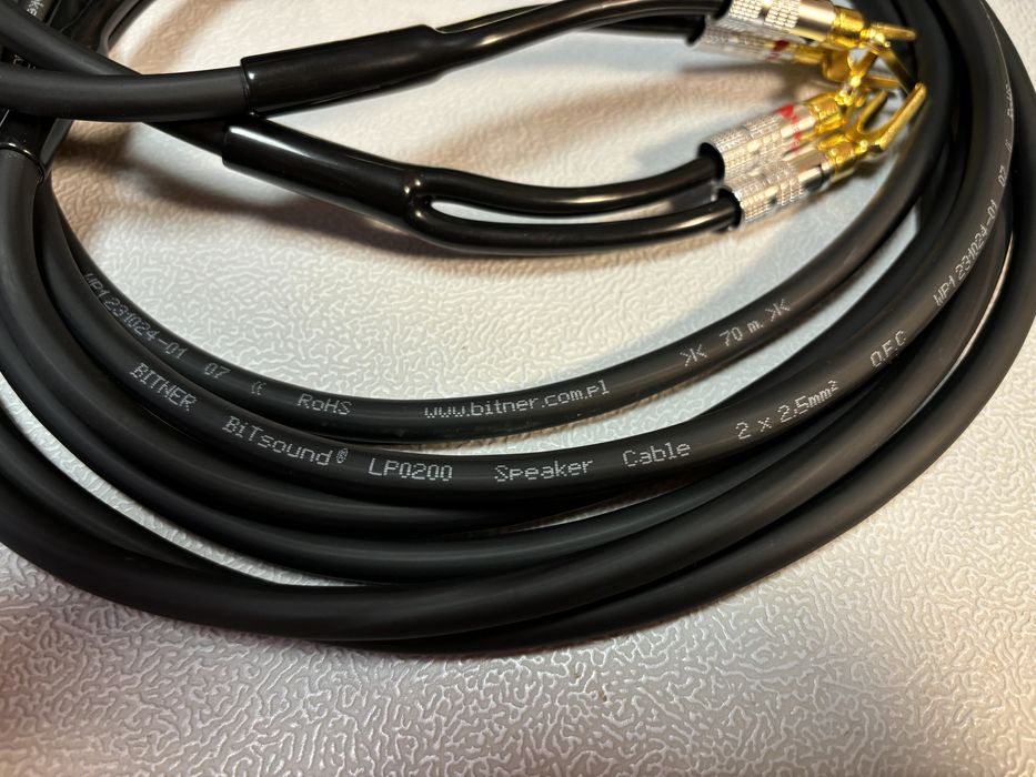 Kabel przewód głośnikowy 2x2.5m Bitner BitSound Nakamichi