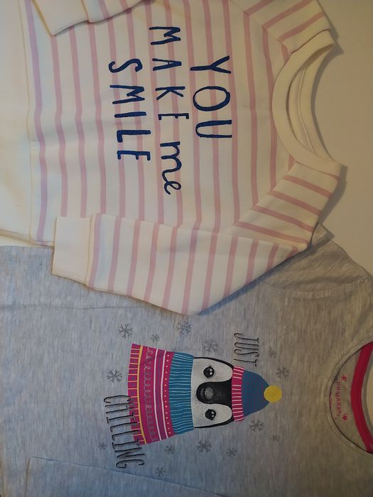 Bluzki Primark 80 i 104 cm nowe dziewczęce