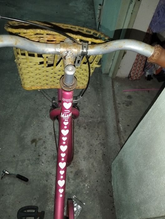 Bike antiga uma obra de arte