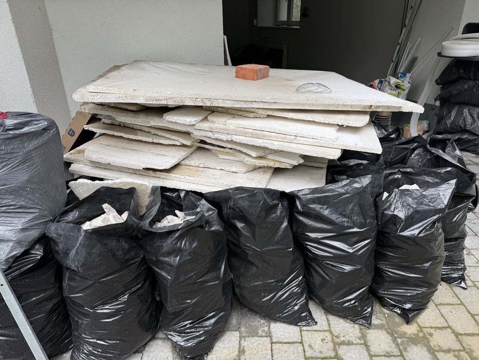 Oddam za darmo worki gruzu i styropian