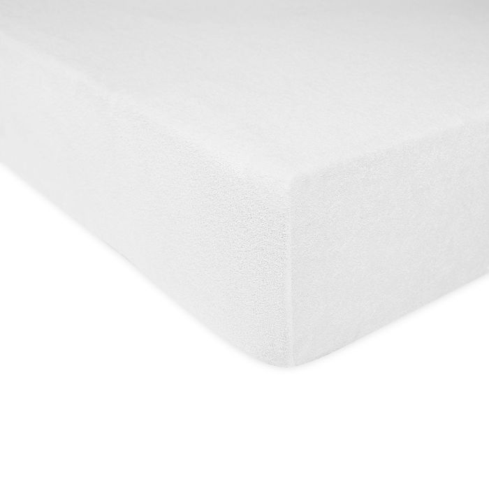 Prześcieradło frotte z gumką 140x200 białe
