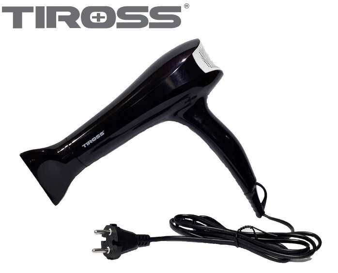 TIROSS Tania suszarka do włosów z dużą mocą 2200W, kolor śliwkowy