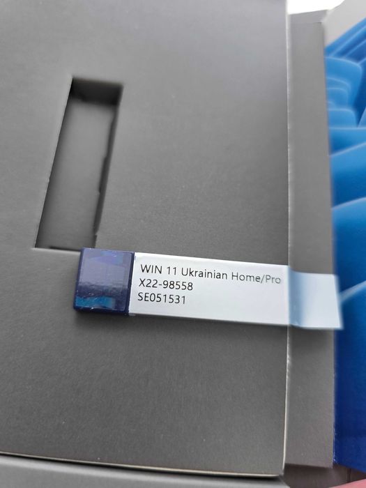• UA Windows 11 Pro • УКР Виндовс 11 Про BOX Боксова Коробка Лицензия