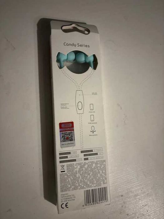 XO słuchawki przewodowe S6 JACK 3,5MM dokanałowe nowe