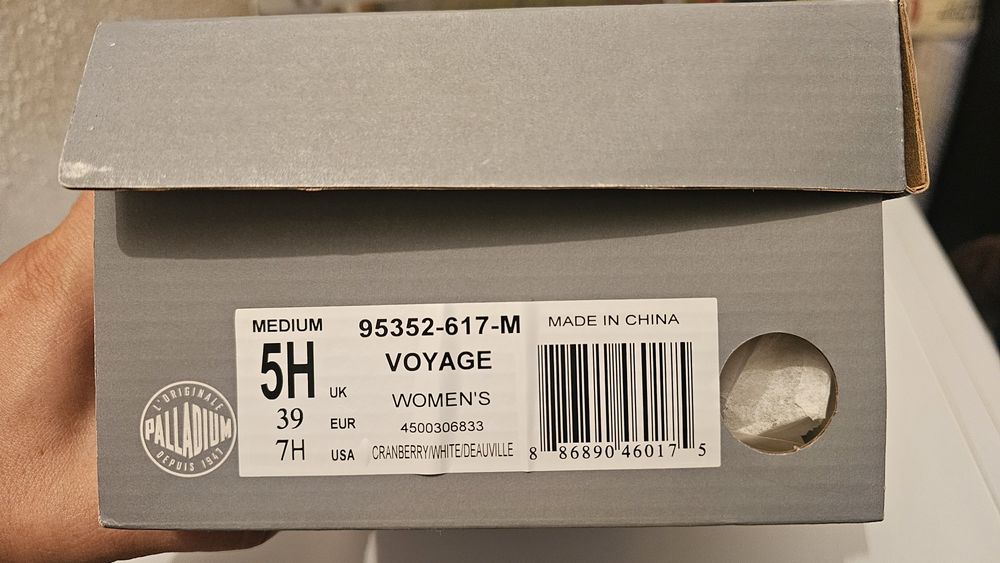 Ténis Palladium Novos