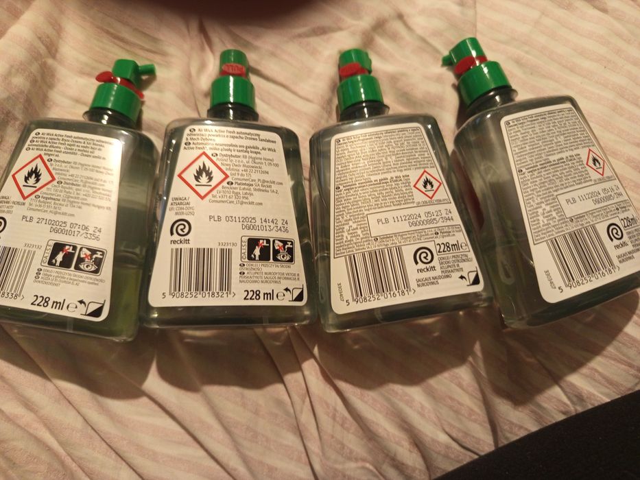 Zestaw 4 wkładów Air Wick