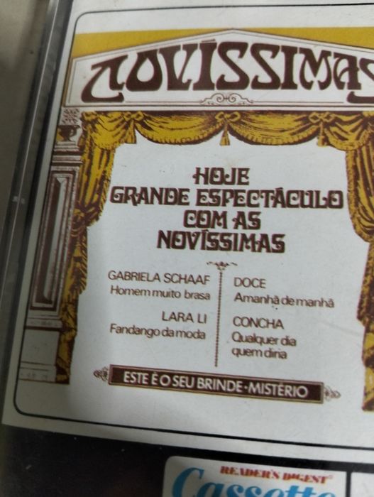 4 Cassetes Tape antigo