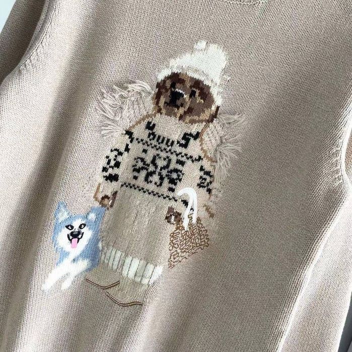 Sweter RL Miś! Bear New model! Premium od ręki! XS S M L