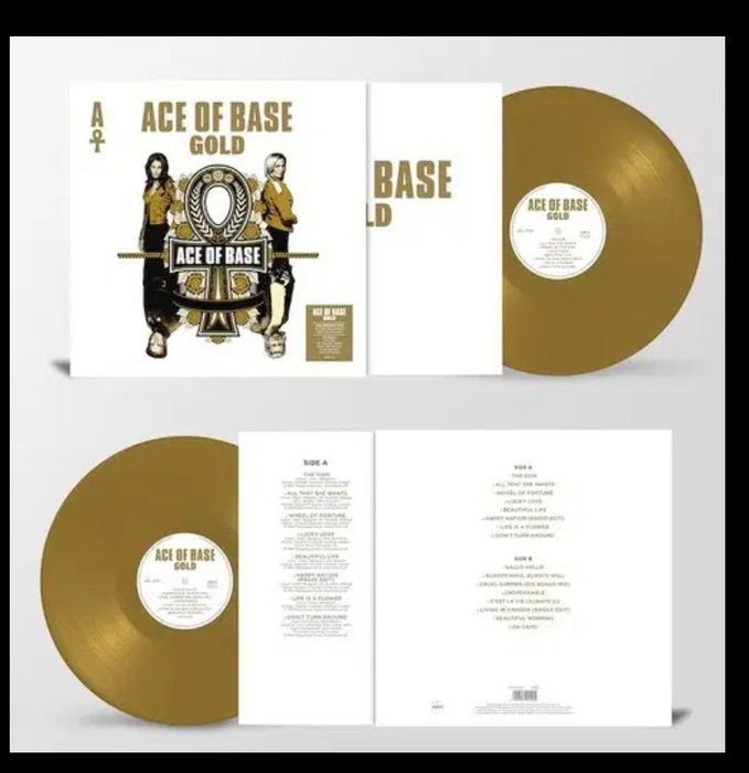 Ace of Base Gold Vinyl Gold Folia