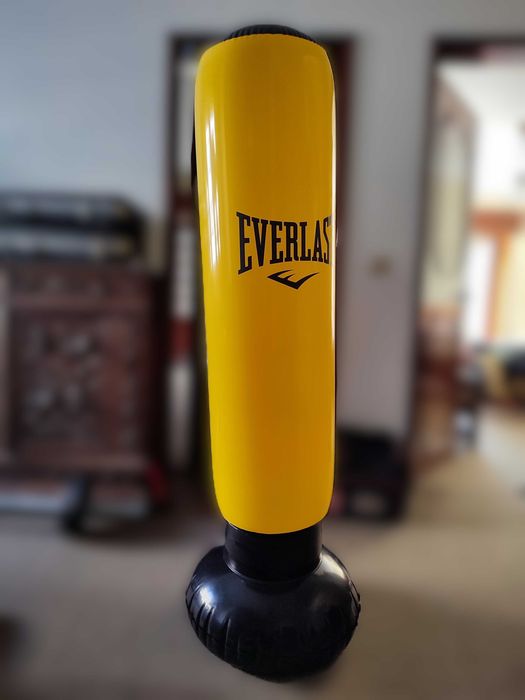Saco de boxe insuflável da Everlast. (vendo ou troco)