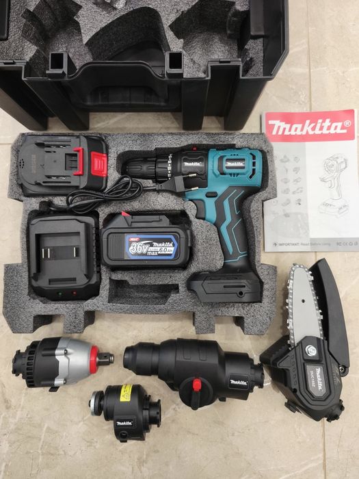 Makita DF482DWE 5 в 1 (36V, 6.0Ah)