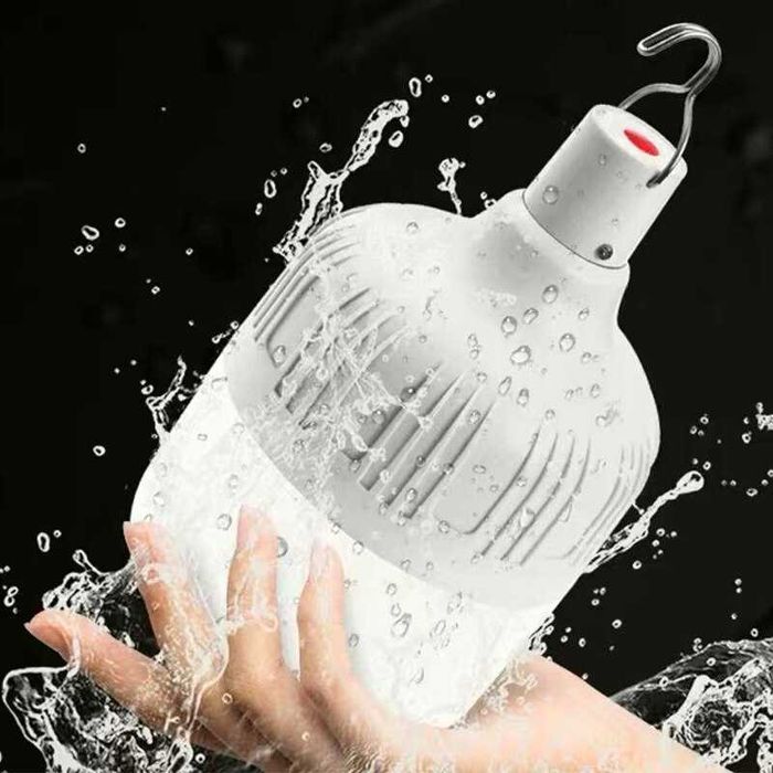 Лампа кемпингова с аккумулятором 200W