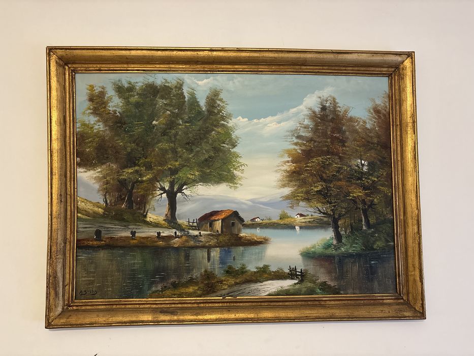 Quadro pintura a óleo