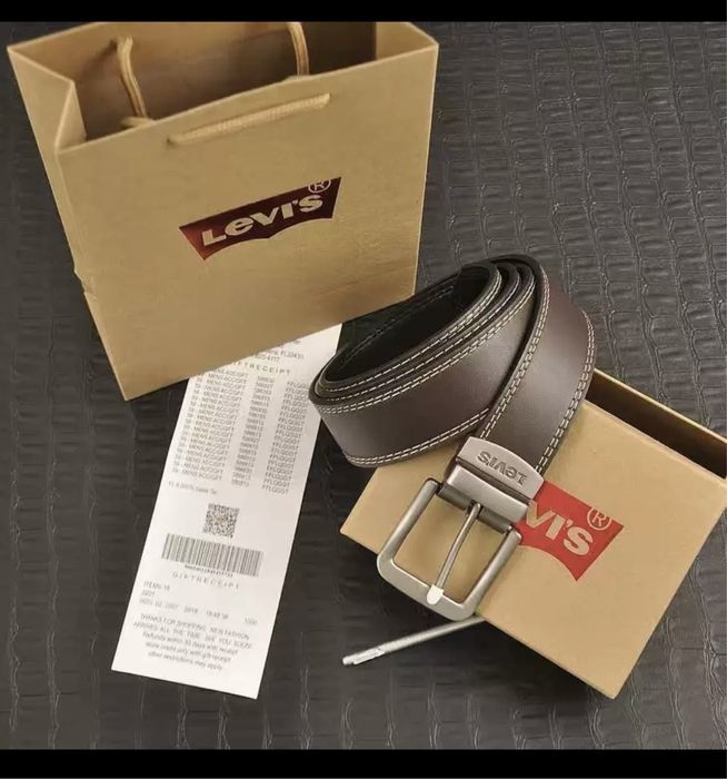 Шкіряний Ремінь Levis