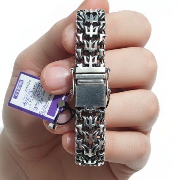 Срібний браслет 52.5г серебряный браслет серебро срібло браслети 925