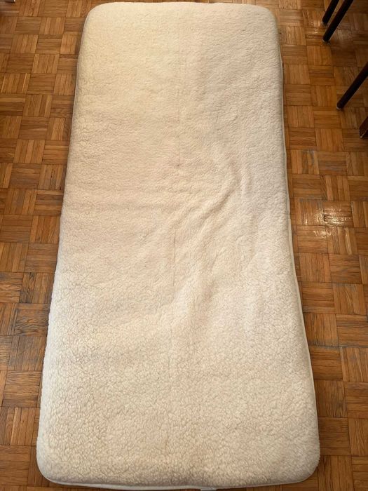 SilverCare Medic-Gold - wełniany pokrowiec na materac 90x200 cm