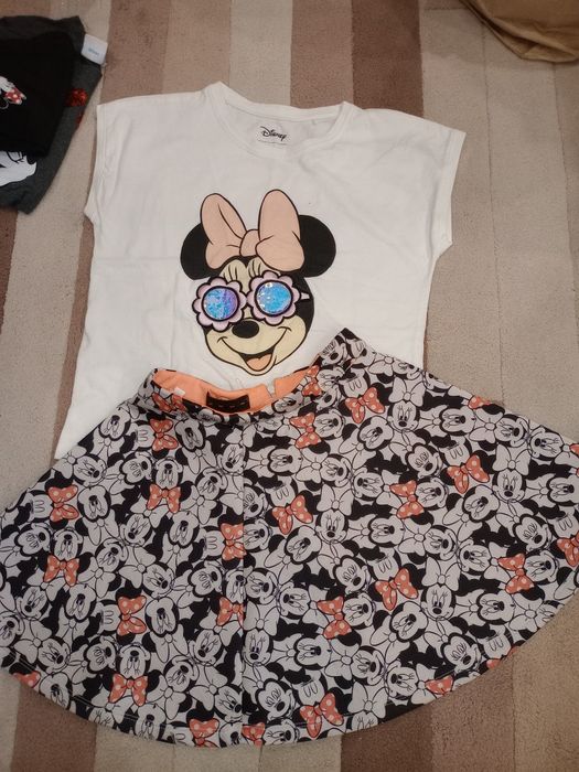 Disney MICKEY super zestaw bawełniany 146-152bluzka i getry 146