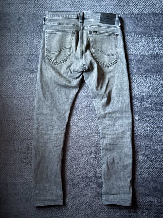 Spodnie jeansy slim szare Lee Luke 28/32