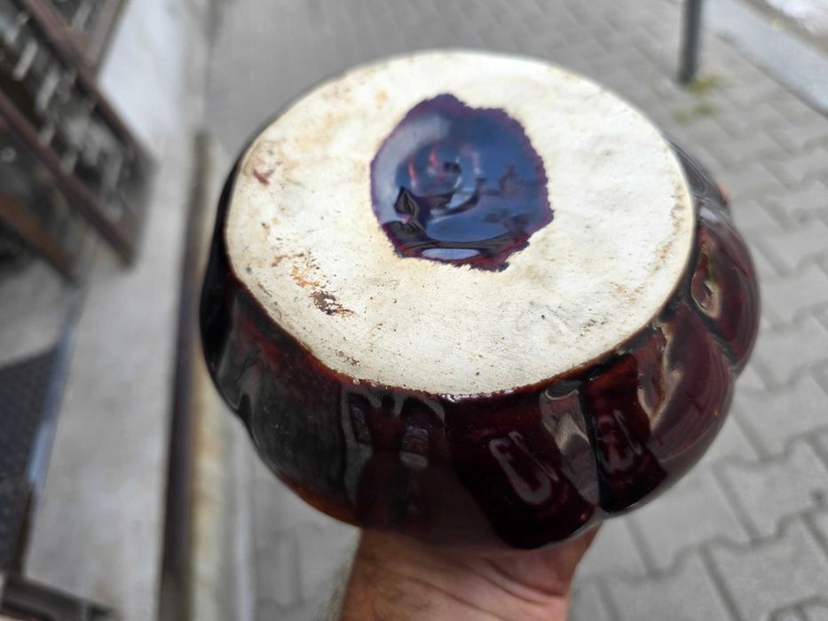 Stara ceramiczna ikebana Bolesławiec