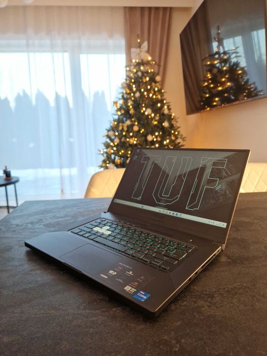 ASUS TUF Dash F15 15,6" 144Hz i7-11gen/RTX 3060 6GB/16GB RAM/512 SSD