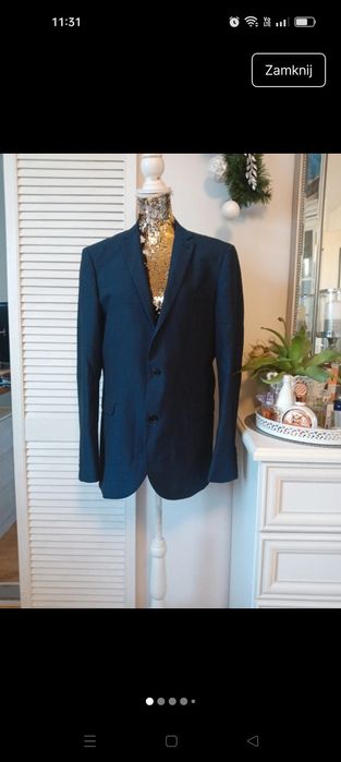 Marynarka granat next rozmiar 42