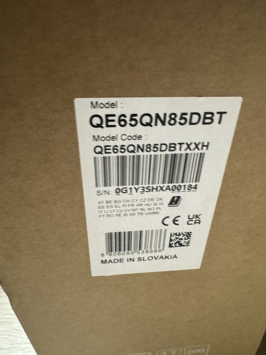 Телевізор Samsung 65qn85d Новий Гарантія 1 Рік NeoQled 120 Герц