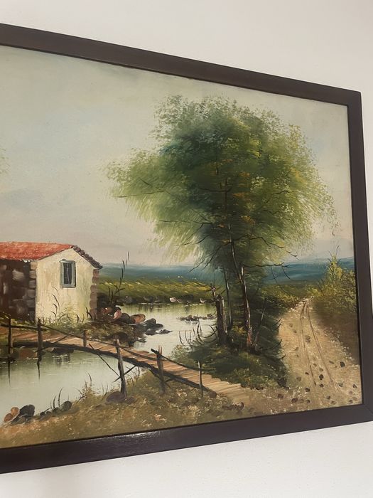 Pintura de Paisagem Rural