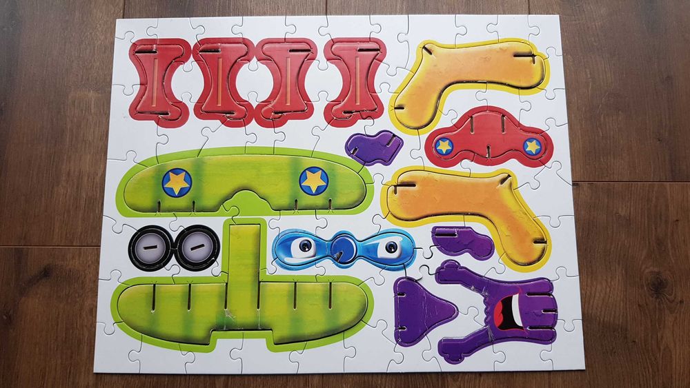 Пазл 3D Pazzle Plane Miniso (71 частиц) 2D/3D пазл самолет. В коробке!