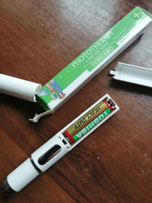 Laser na żylaki / długopis