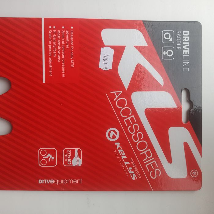 Сиденье велосипедное "KLS"