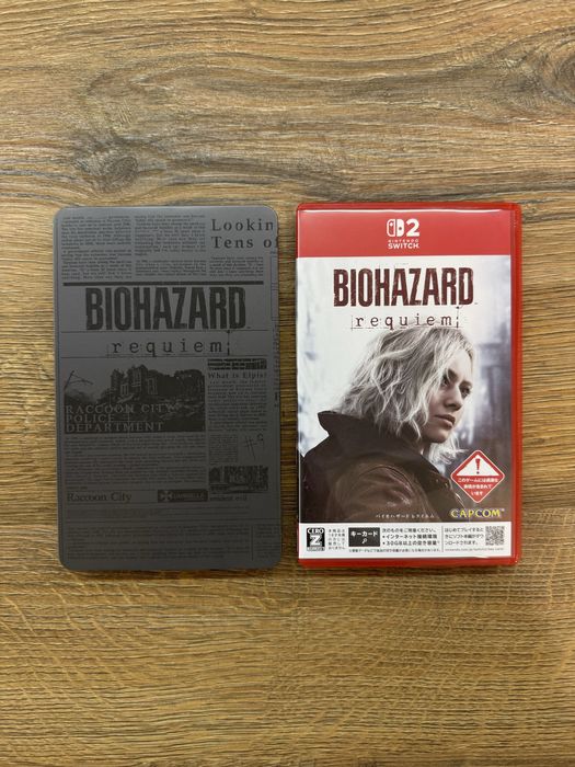 Resident Evil Requiem Steelbook Nintendo Switch (Biohazard стілбук)