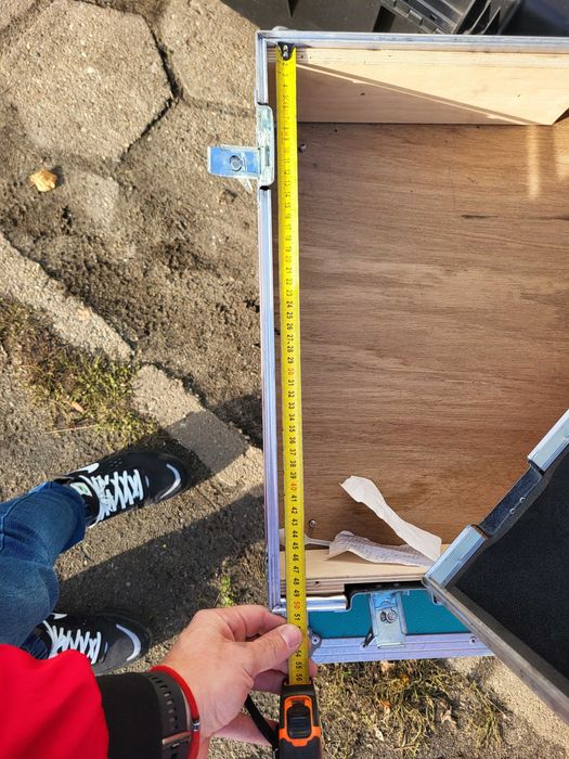 49x44x38 nakładka skrzynia Walizka case flightcase, kejs FAKTURA