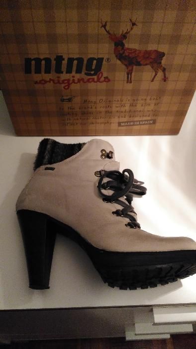 Botas da Mnth novas originais n° 39