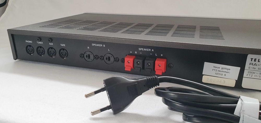 Wieża Telefunken Wzmacniacz RA100, Tuner RT100, Magnetofon RC100