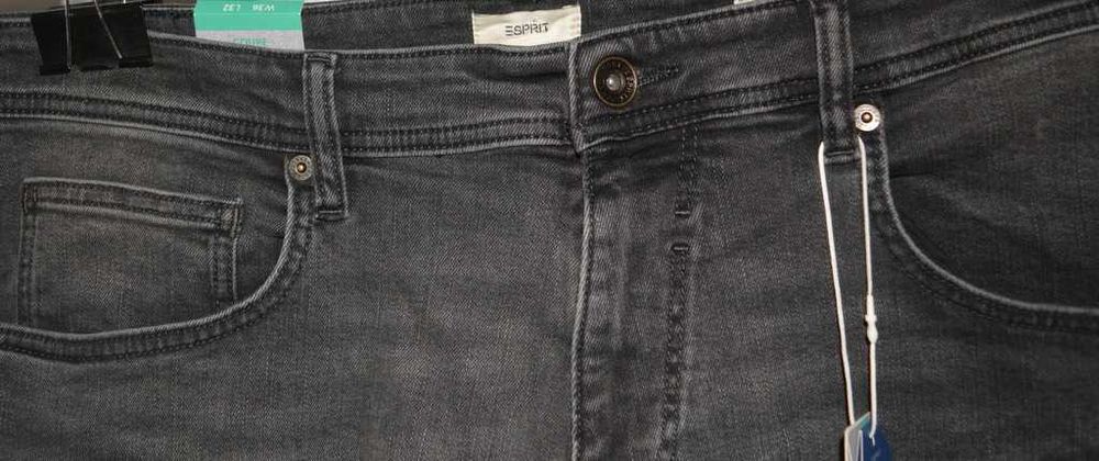 Proste jeansy Esprit 36/32 organic