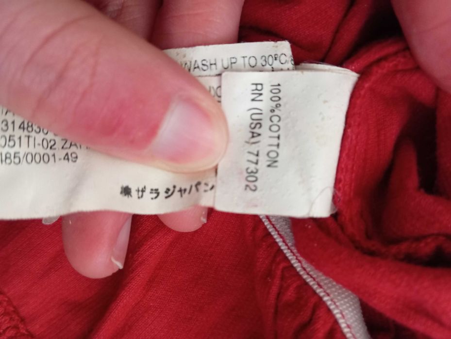 Vestido vermelho - Zara