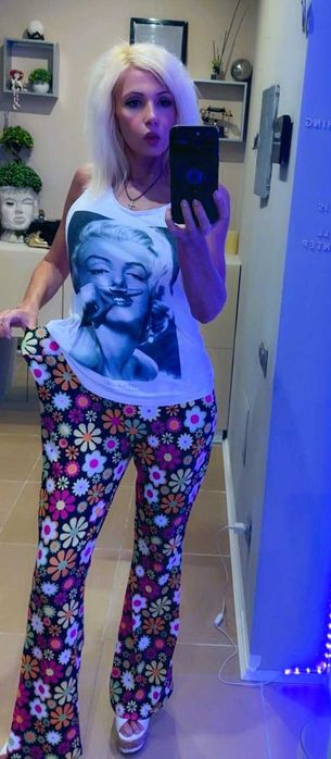 Яркие брюки Dolce&Gabbana на большой рост