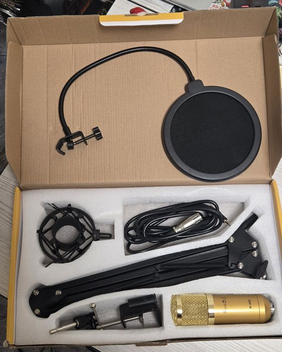 Микрофон music dj m-800