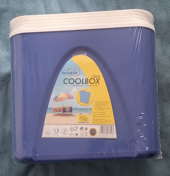 Lodówka turystyczna 24L + 2 wkłady mrożące 0.400