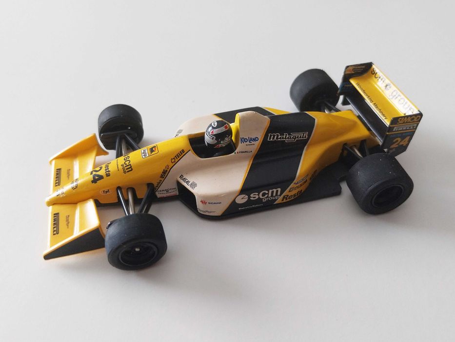 miniatura 1/43 MINARDI M190 Paolo Barilla (1990) | edição Onyx