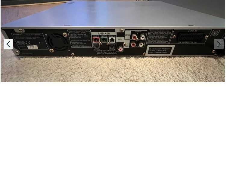 sistema de som wireless SONY (amplificador/radio/dvd)