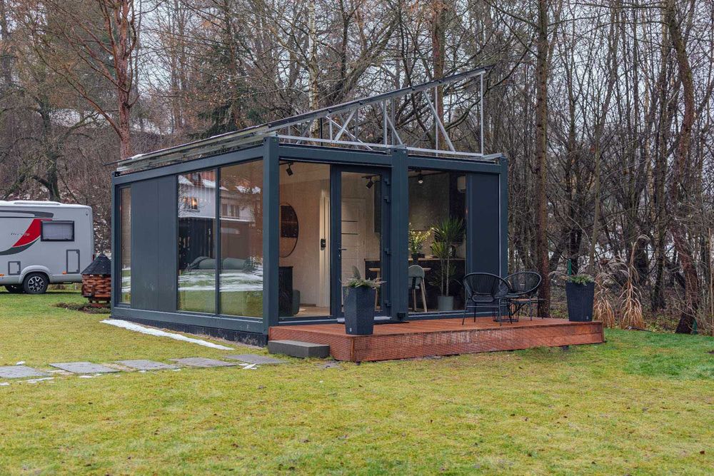 Kontener Pawilon Mieszkalny / Kontenery Mieszkalne - PRODUCENT