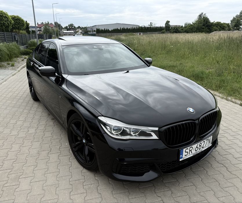 BMW Seria 7 G11 740XD M Pakiet 2017R Head Up Radar Lasery Zamiana