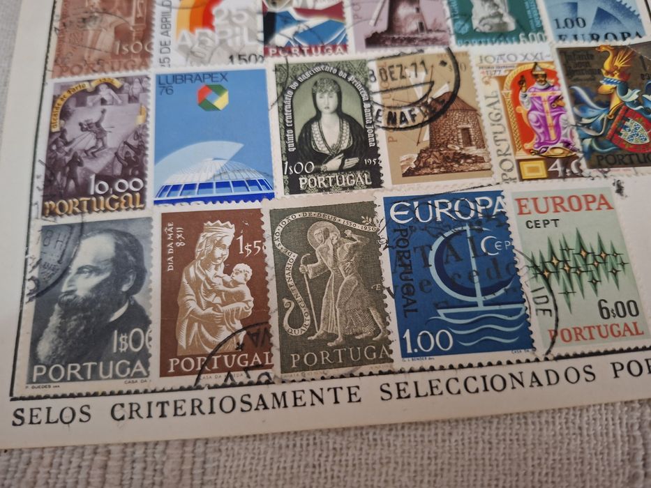 18 selos portugueses