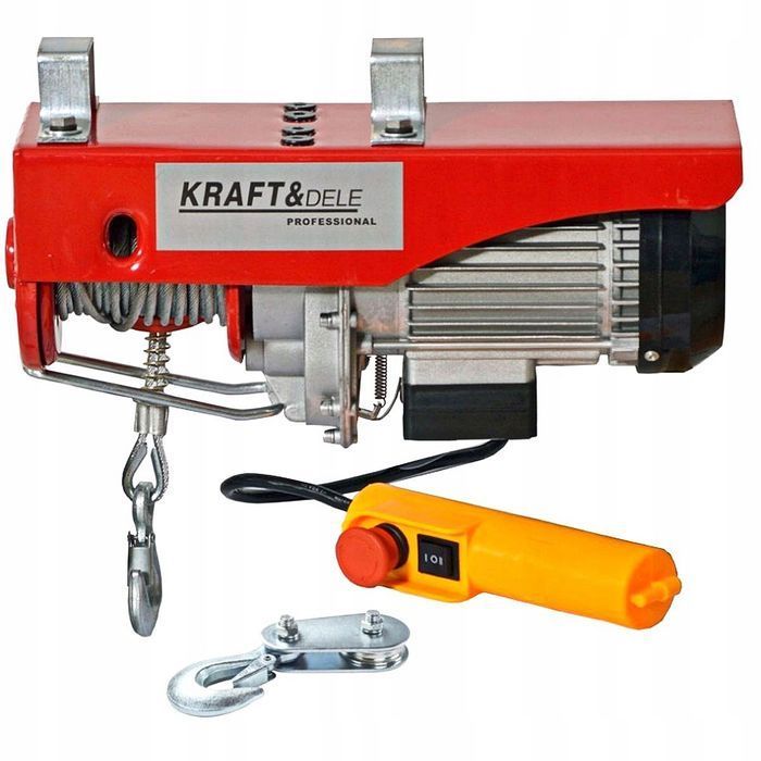 Wyciągarka Wciągarka Elektryczna Linowa 500Kg 230V Zblocze