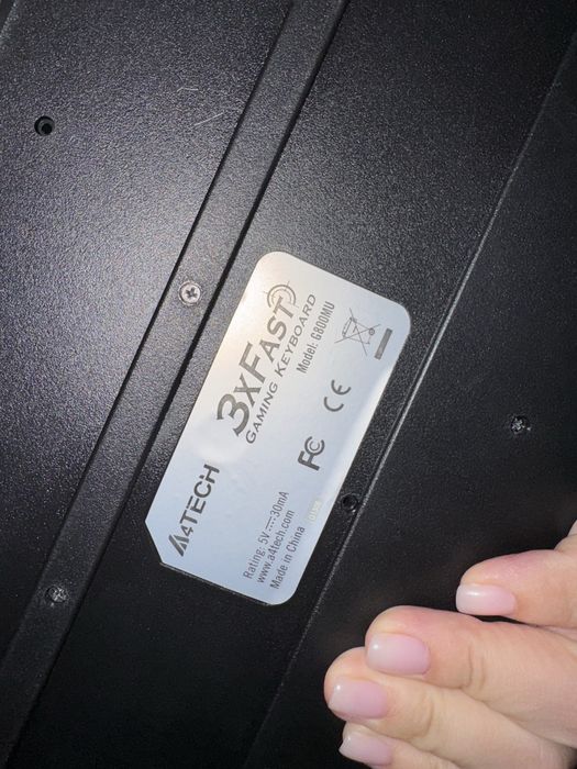 ігрова клавіатура A4Tech X7